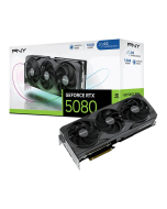 PNY NVIDIA GeForce RTX 5080 16GB GDDR7 OC Graphics Card