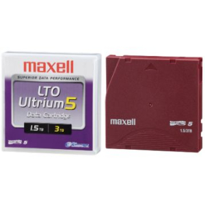 Maxell 229323 (1.5TB/3.0TB) LTO-5 Data Backup Tape