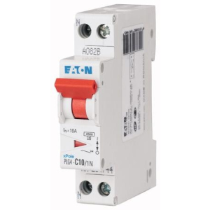 Eaton MCB 1+N 10A Curve B