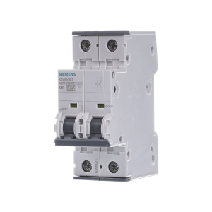 Siemens Sentron 5SY6 MCB 2P 6A Curve C 400V AC 72V DC 6 kA Breaking Capacity