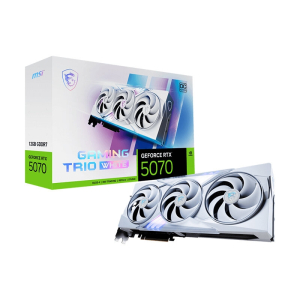 MSI GeForce RTX 5070 12G GDDR7 GAMING TRIO OC WHITE Graphics Card