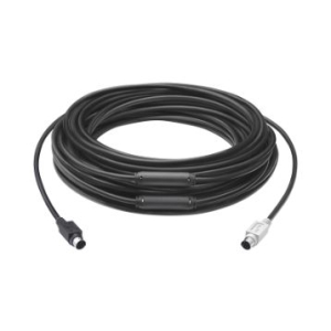 Logitech 939-001490 PS/2 cable 15 m 6-p Mini-DIN Black