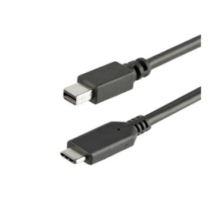 1 m (3.3 ft.) USB-C to Mini DisplayPort Cable - 4K 60Hz - Black