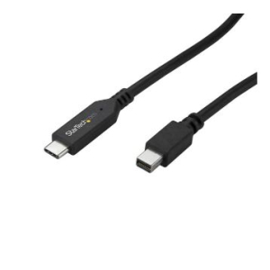 6 ft. (1.8 m) USB-C to Mini DisplayPort Cable - 4K 60Hz - Black