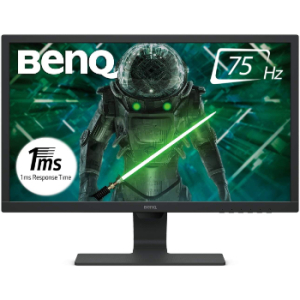 Benq 24 Inch 1080P Eye Care Gaming Monitor 1Ms 75Hz Led (Gl2480), Brightness Intelligence, Anti-Glare, Flicker-Free, Slim Bezel, Cable Management System, Hdmi, Epaper Mode, 3 Year Warranty