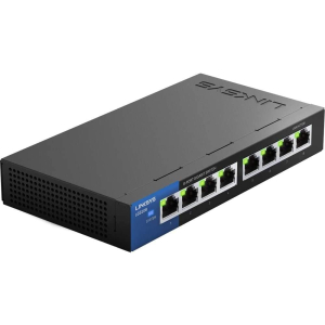 Linksys LGS108: 8-Port Business Desktop Gigabit Ethernet Unmanaged Switch, Computer Network,