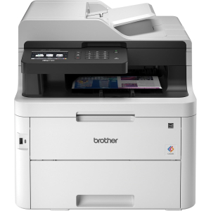 Brother MFC-L3750CDW Digital Color All-in-One Printer, Laser Printer Quality, Wireless Printing,