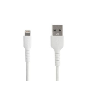 StarTech.com RUSBLTMM1M 1m USB A to Lightning Cable Durable White Apple MFI Certified