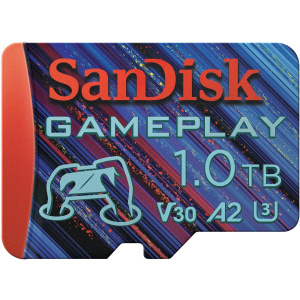 SanDisk 1TB Gameplay microSD Memory Card for Mobile Gaming - Up to 190MB/s, for Handheld Console Gaming 