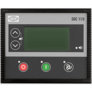 Deif single genset controller SGC 110 12/24vdc 8 inputs 6 digital outputs backlit lcd
