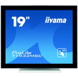 iiyama ProLite T1932MSC-W5AG computer monitor 48.3 cm 1280 x 1024 pixels LED Touchscreen Multi-user Black, White