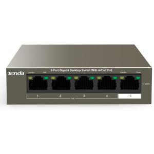 Tenda TEG1105P-4-63W 5 Port Gigabit PoE Switch