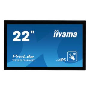 iiyama ProLite TF2234MC touch screen monitor 54.6 cm (21.5") 1920 x 1080 pixels Black Multi-touch Multi-user