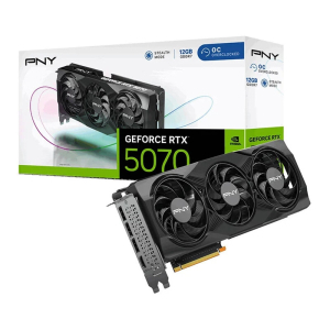PNY NVIDIA GeForce RTX 5070 12GB GDDR7 OC Triple Fan Graphics Card