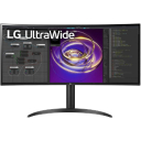 LG 34WP85CN 34 Inch Curved UltraWide QHD IPS Display With USB Type-C,HDMI,DisplayPort-Black
