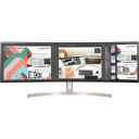 LG 49 inch Curved UltraWide Dual QHD Monitor (5120x1440), IPS, HDR10, Multitask, Dual Controller, USB Type-C, 2x10W Stereo Speakers, Light Sensor - 49WL95C