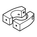 Split 1.5" Pole-Mount Bracket