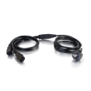 C2G 80629 power cable Black 3 m C13 coupler
