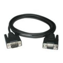 C2G 1m DB9 M/F Cable serial cable Black
