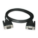 C2G 3m DB9 M/F Cable serial cable Black