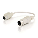 C2G 81499 PS/2 cable 0.15 m 6-p Mini-DIN White Beige