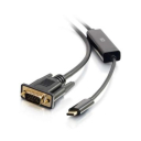 C2G 0.9m (3ft) USB C to VGA Adapter Cable - Video Adapter - Black