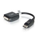 C2G DisplayPort to DVI-D Adapter Converter - Single Link DVI-D Video Adapter M/F - Black