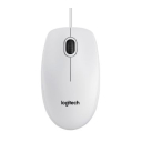 Logitech 910-003360 B100 Optical USB White