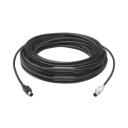 Logitech 939-001490 PS/2 cable 15 m 6-p Mini-DIN Black