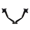 Dual-Monitor Arm - One-Touch Height Adjustment