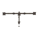 Desk-Mount Triple Monitor Arm - Articulating