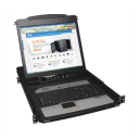 Tripp Lite B020-U08-19-IP rack console 19" Black
