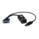 Tripp Lite B078-101-USB-1 KVM cable Black