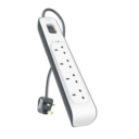 Belkin BSV400AF2M surge protector White 4 AC outlet(s) 2 m