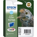Epson C13T07954010 Ink cartridge light cyan, 520 pages ISO/IEC 24711 11ml for Epson Stylus Photo P 50/PX 730/1400