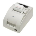 Epson C31C514007 TM-U220B Dot Matrix Receipt Printer, RS232, cutter, white