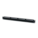24 Port 1U Rackmount Cat 6 110 Patch Panel
