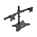 Dual-Monitor Desktop Mount Stand for 13" to 27" Flat-Screen Displays
