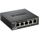 D-Link DGS-105/B 5-Port Gigabit Unmanaged Metal Desktop Switch Mbit/s