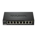 D-Link DGS-108/E 8-port 10/100/1000Base-T Unmanaged Metal Desktop Gigabit Switch
