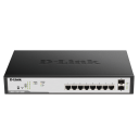 D-Link DGS-F1100-10PS-EE 10-Port Gigabit PoE Smart Managed Switch