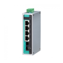 Moxa Unmanaged Industrial Ethernet Switch, 4 x 10/100Base-TX RJ45 Ports,