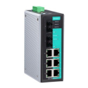 Moxa Entry-Level Managed Industrial Ethernet Switch, 3 x 10/100Base-TX, RJ45, 2 x 100Base-FX, Multimode, ST, Class 1, Div. II Rated, -40 to +75 deg. C.