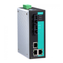 Moxa Entry-Level Managed Industrial Ethernet Switch, 3 x 10/100Base-TX, RJ45, 2 x 100Base-FX, Singlemode, SC, Class 1, Div. II Rated, 0 to +60 deg. C.