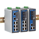 Moxa Entry-Level Managed Industrial Ethernet Switch, 5 x 10/100Base-TX, RJ45, Class 1, Div. II Rated, -40 to +75 deg. C.