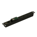 APC EPDU1016M power distribution unit (PDU) 8 AC outlet 1U Black