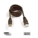 Belkin F3U134B10 Pro Series USB 1.1 Extension Cable 10 ft