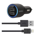 Belkin F8J154BT04-BLK mobile device charger Outdoor Black