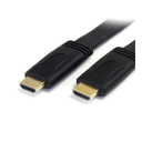 10 ft Flat High Speed HDMI Cable with Ethernet - Ultra HD 4k x 2k HDMI Cable - HDMI to HDMI M/M