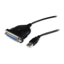6 ft USB to DB25 Parallel Printer Adapter Cable - M/F